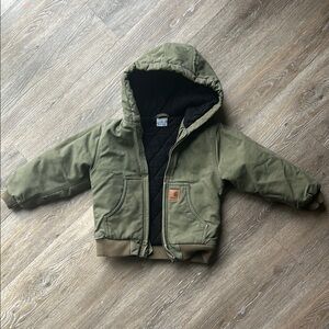 Carhartt Green Hooded Jacket